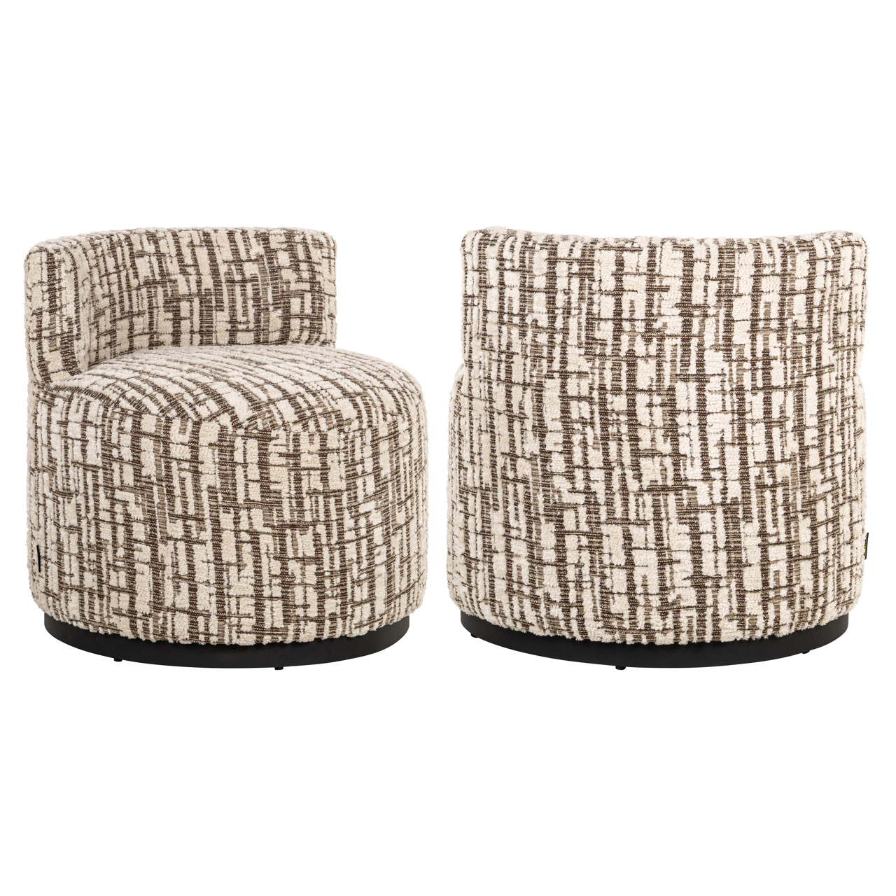 Lounge stoel Franny cream