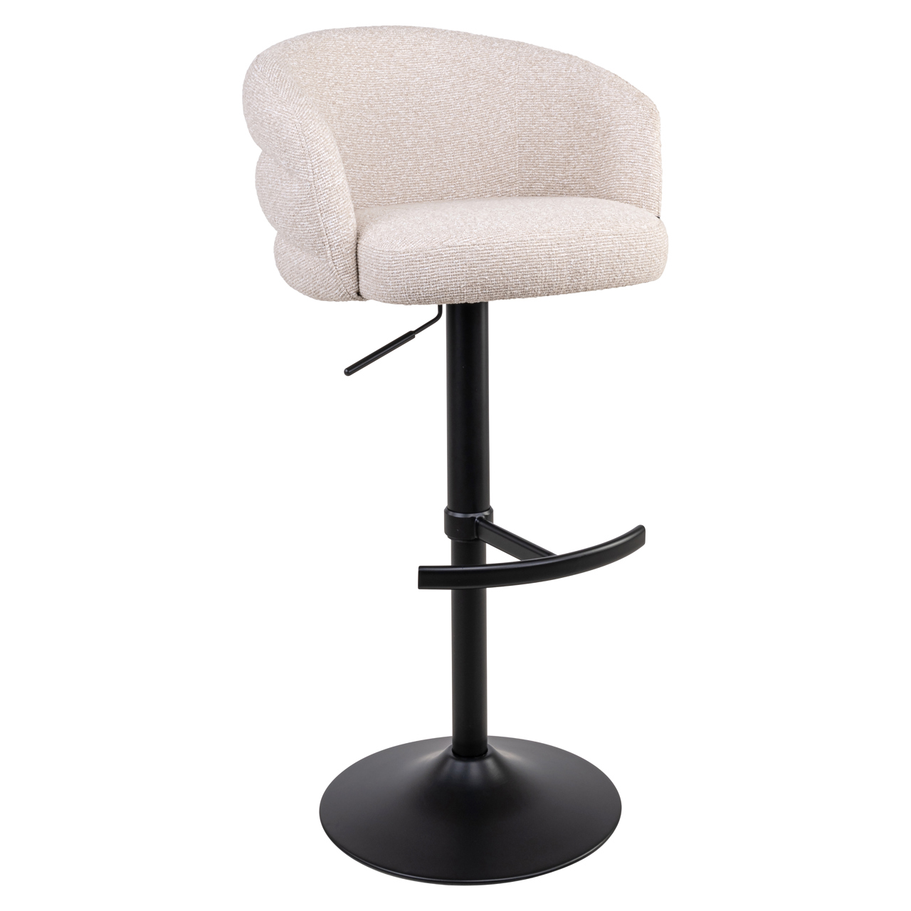 Barstoel Nikki biscotti swivel fire retardant