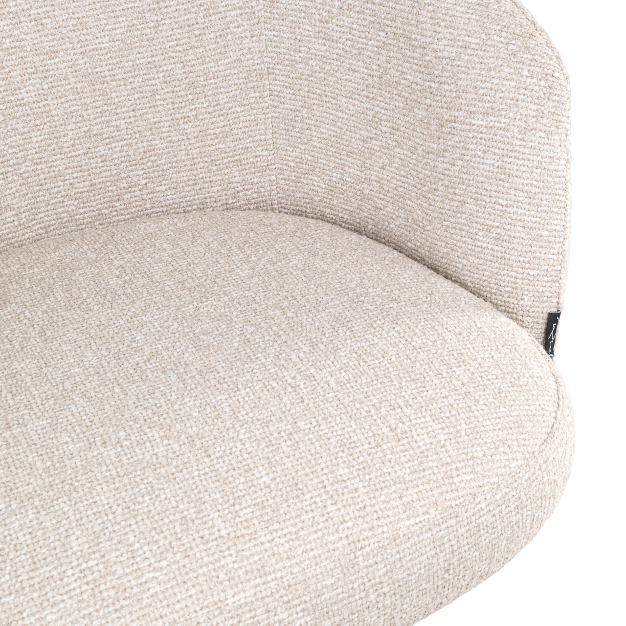 Barstoel Nikki biscotti swivel fire retardant