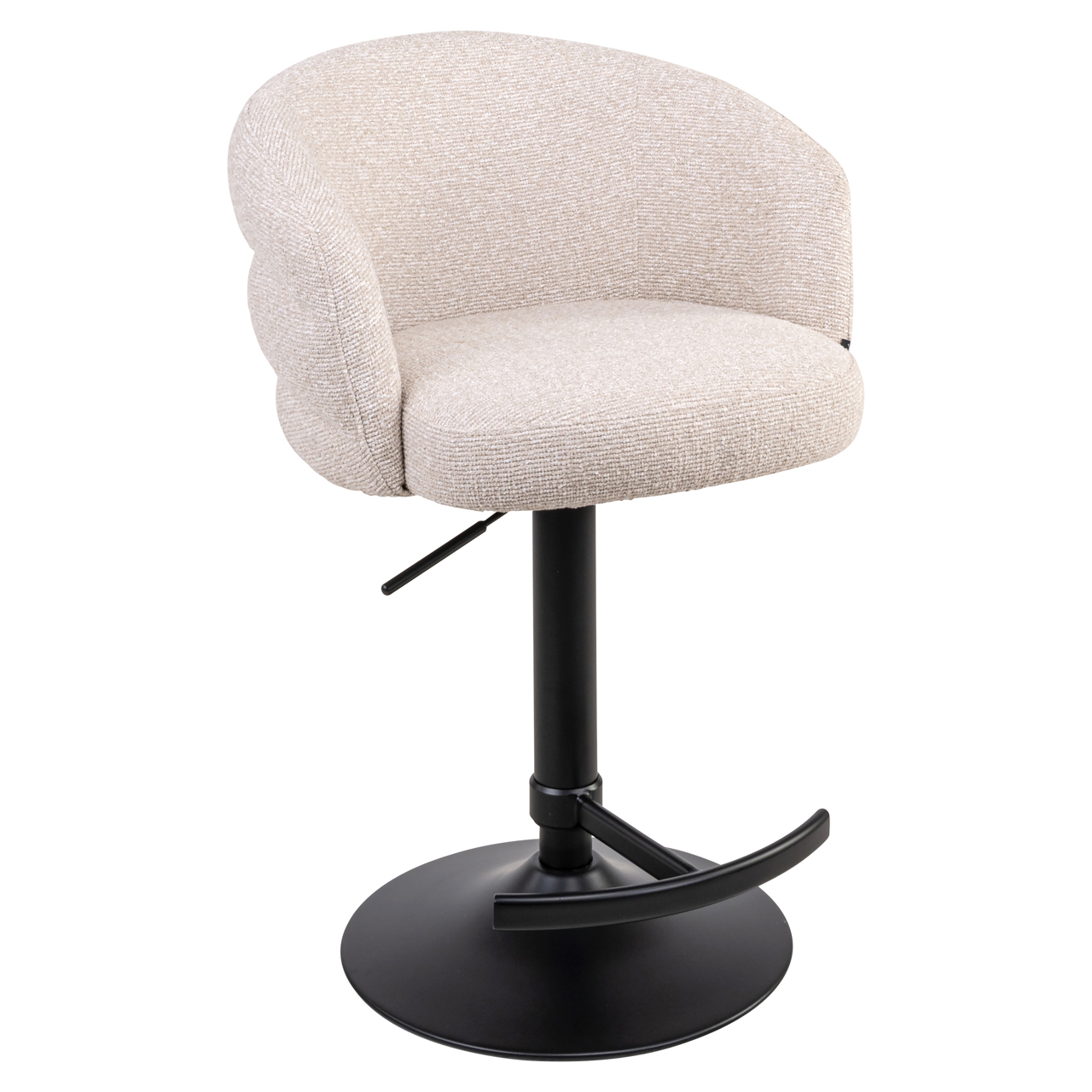 Barstoel Nikki biscotti swivel fire retardant