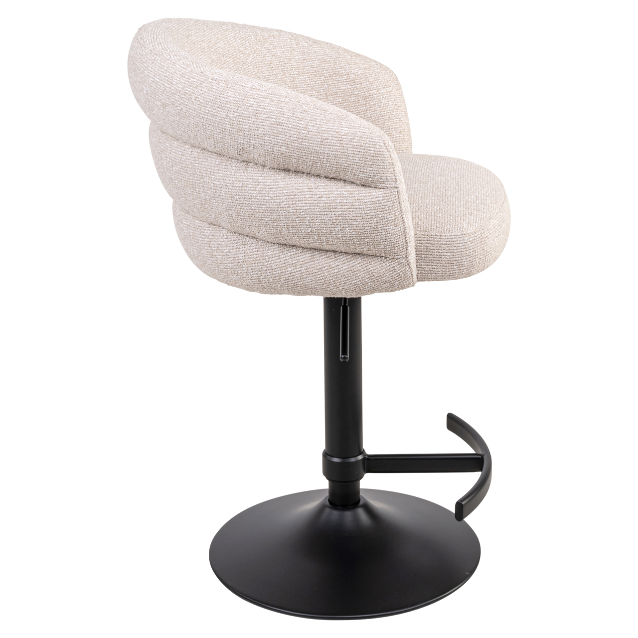 Barstoel Nikki biscotti swivel fire retardant