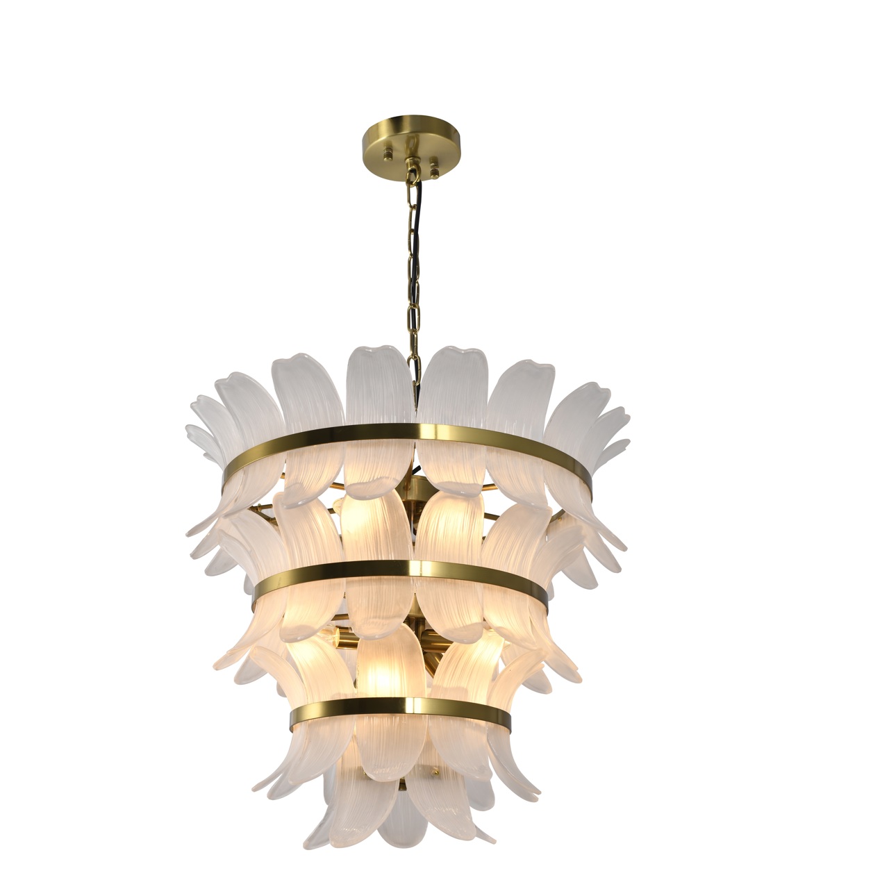 Hanglamp Ameline brass antique