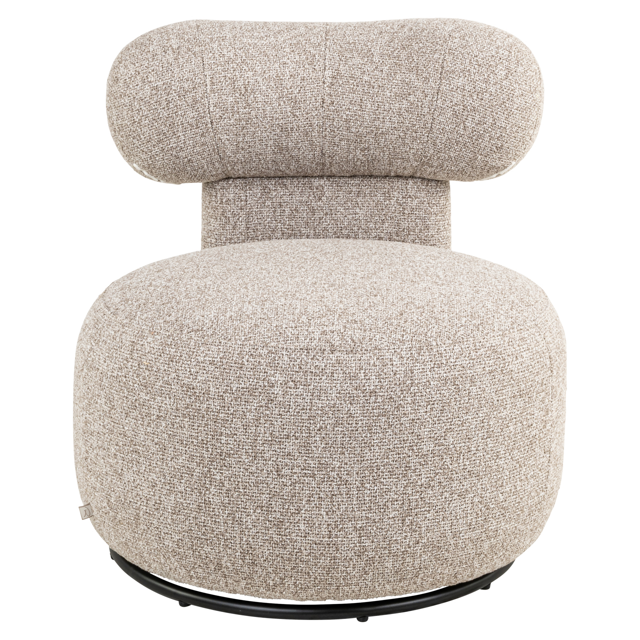 Lounge stoel Kaya cayenne brown swivel