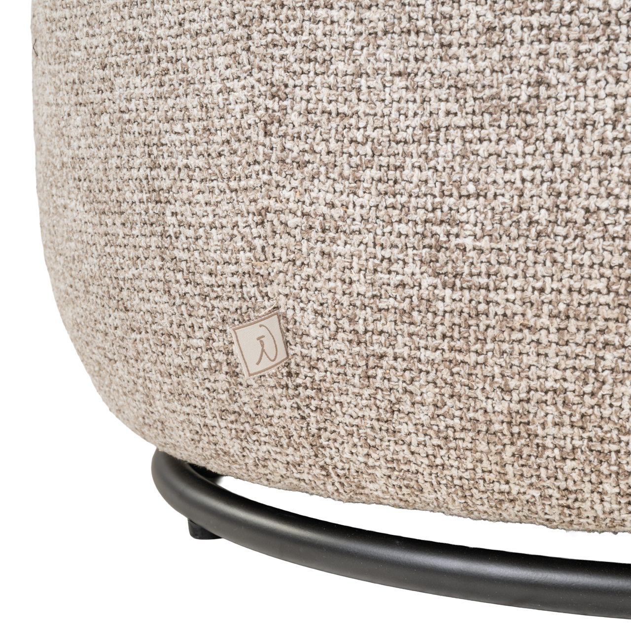 Lounge stoel Kaya cayenne brown swivel