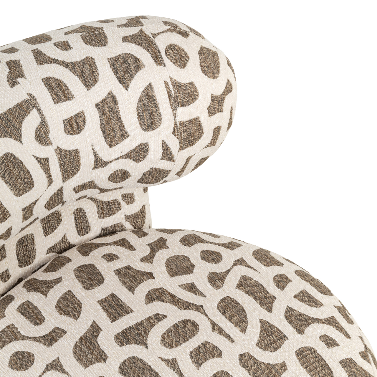 Lounge stoel Kaya weave brown
