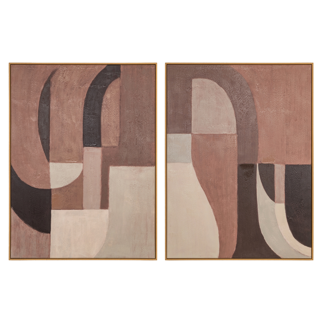 Wall art Tatu right brown