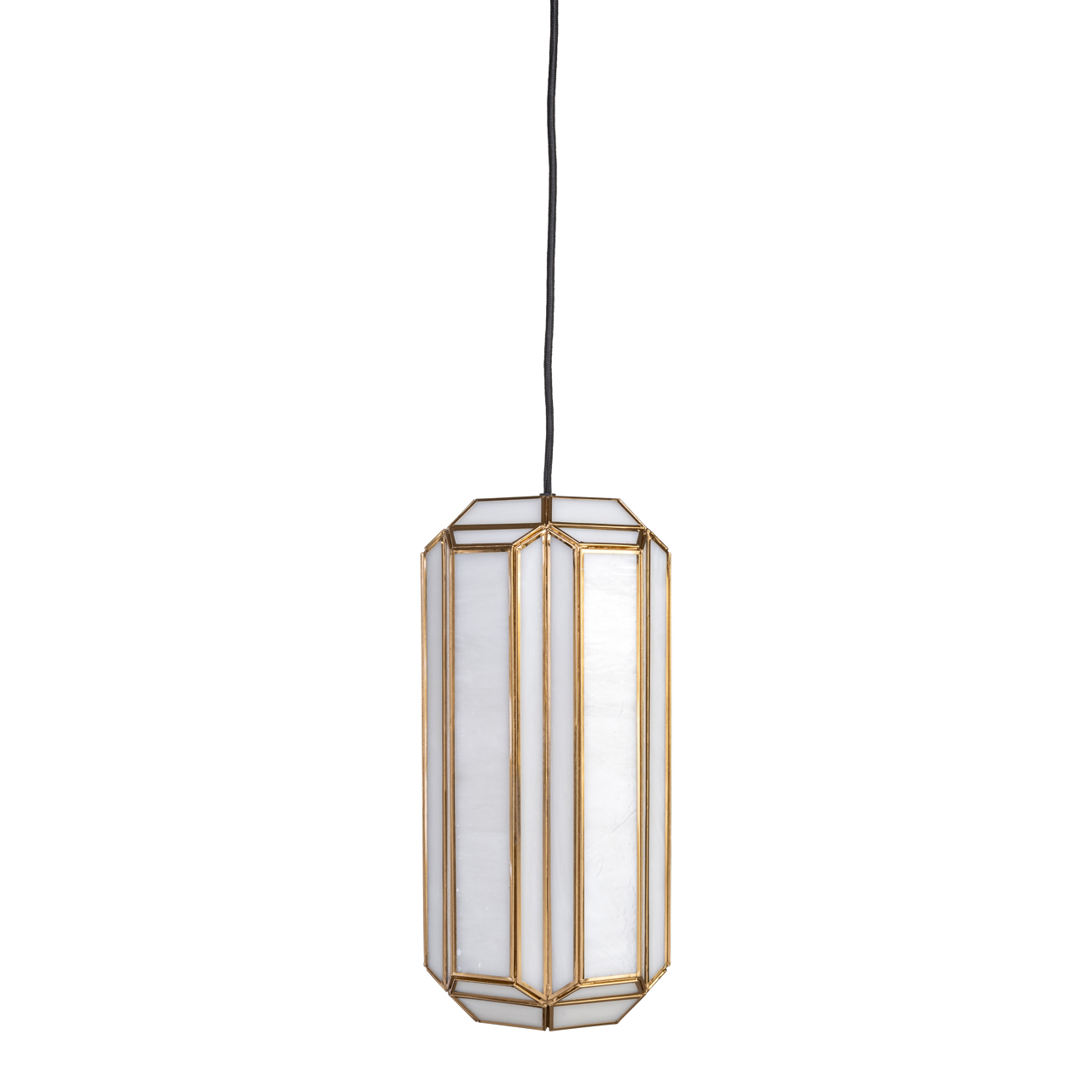 Hanglamp Elona brass antique