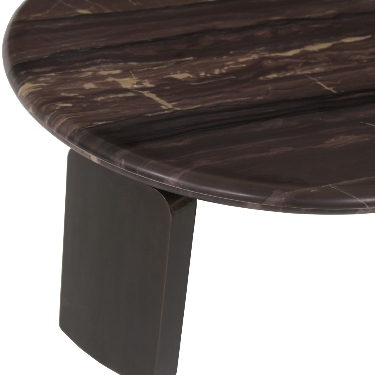 Salontafel Menton burgundy (Set of 2)