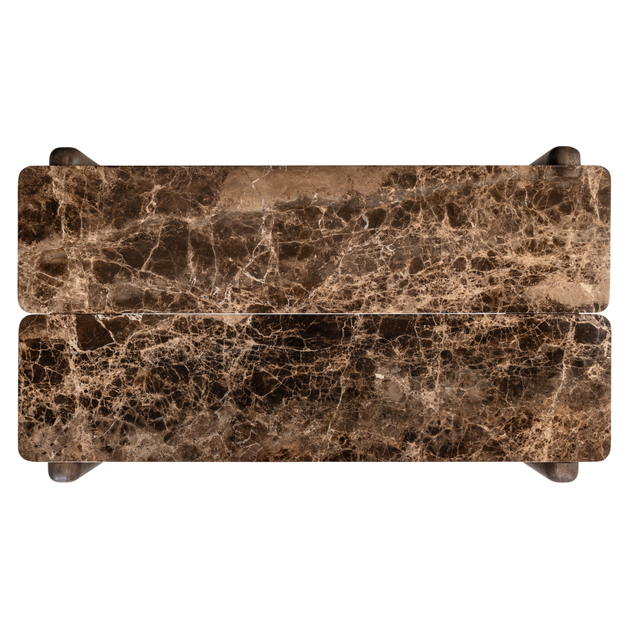 Salontafel Lagrasse dark brown
