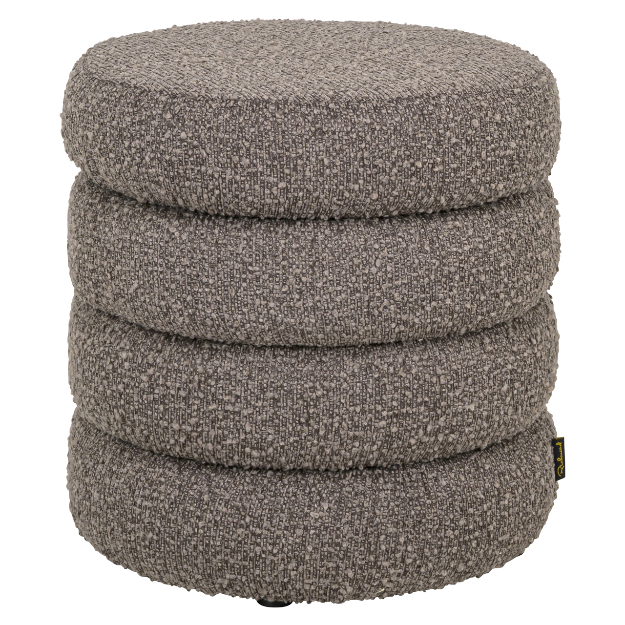 Poef & Voetenbank Adele brown chunky