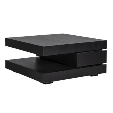 - Salontafel Oakura black 90x90