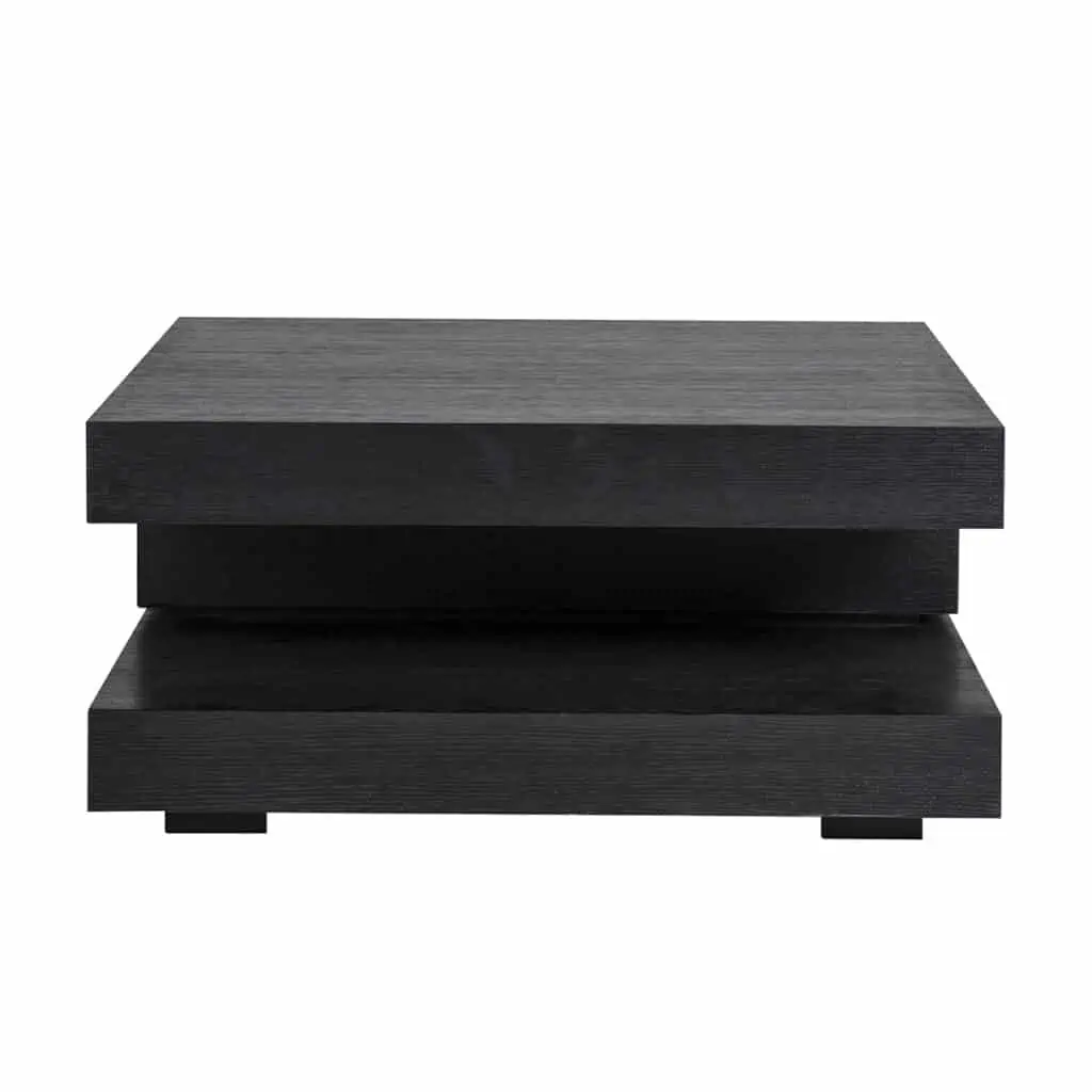 - Salontafel Oakura black 90x90