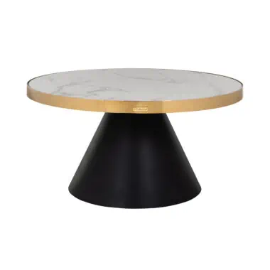 - Salontafel Odin gold 80Ø