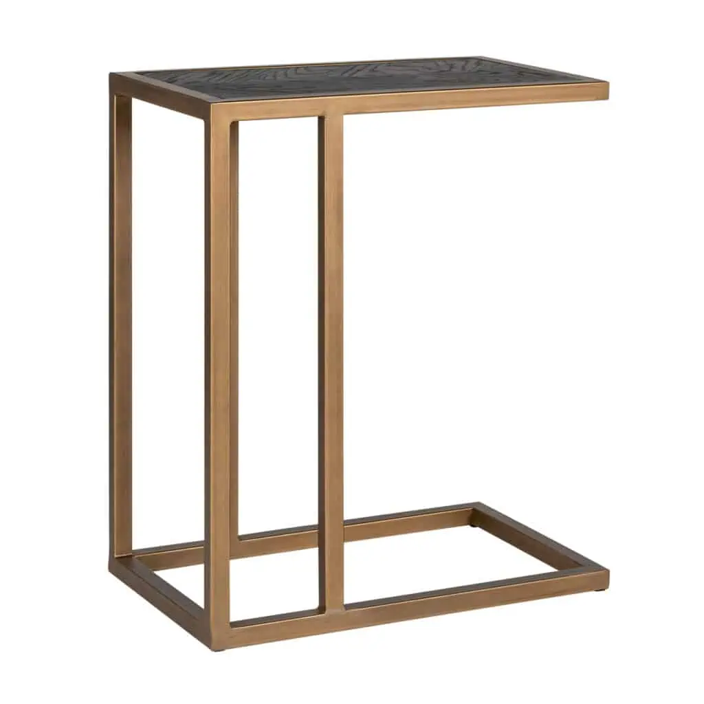 - Sofa tafel Blackbone Brass black rustic