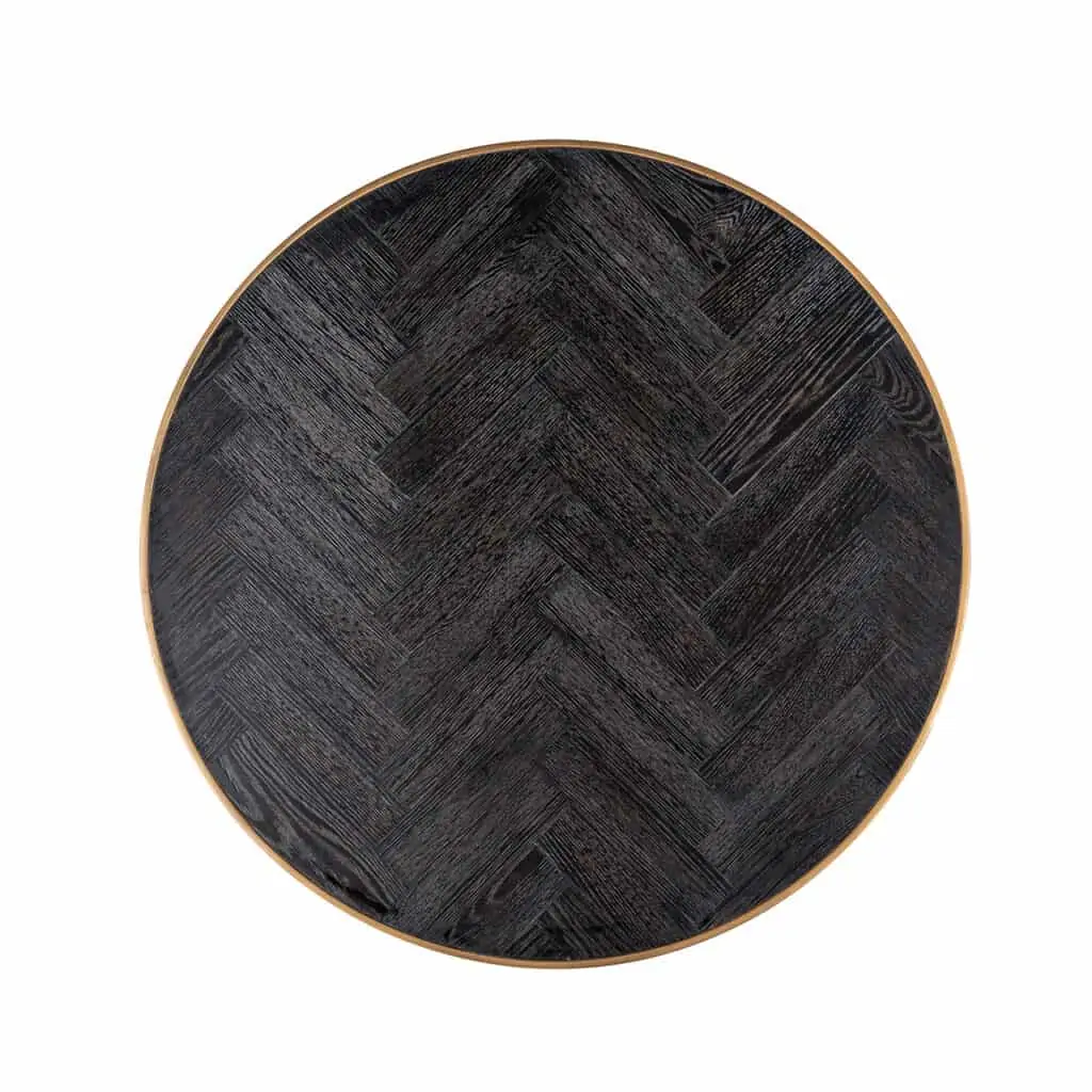 - Salontafel Blackbone Brass black rustic (Set of 2)