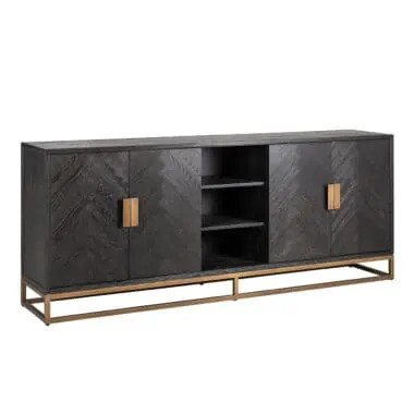 - Dressoir Blackbone Brass black rustic