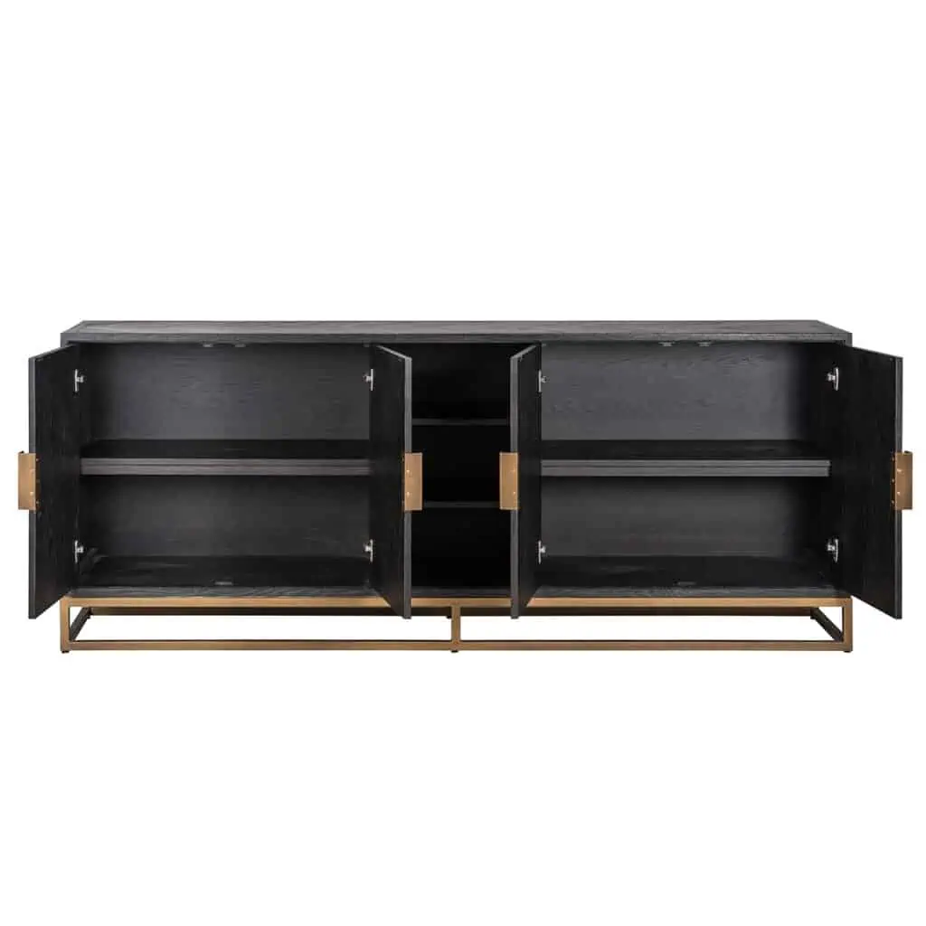 - Dressoir Blackbone Brass black rustic