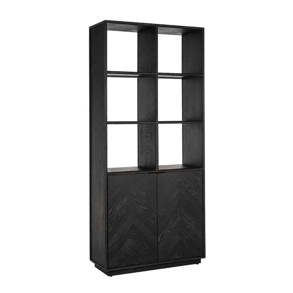 - Wandkast Blackbone Brass black rustic