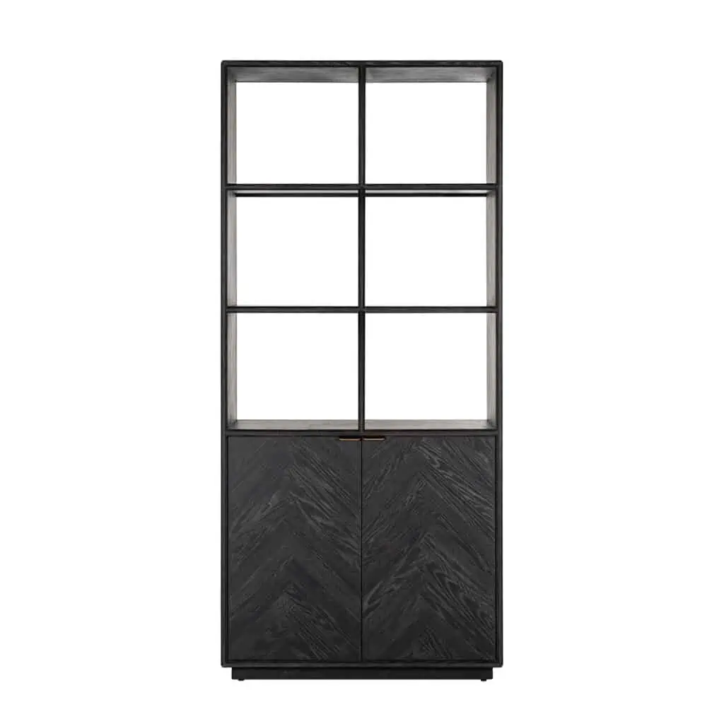 - Wandkast Blackbone Brass black rustic