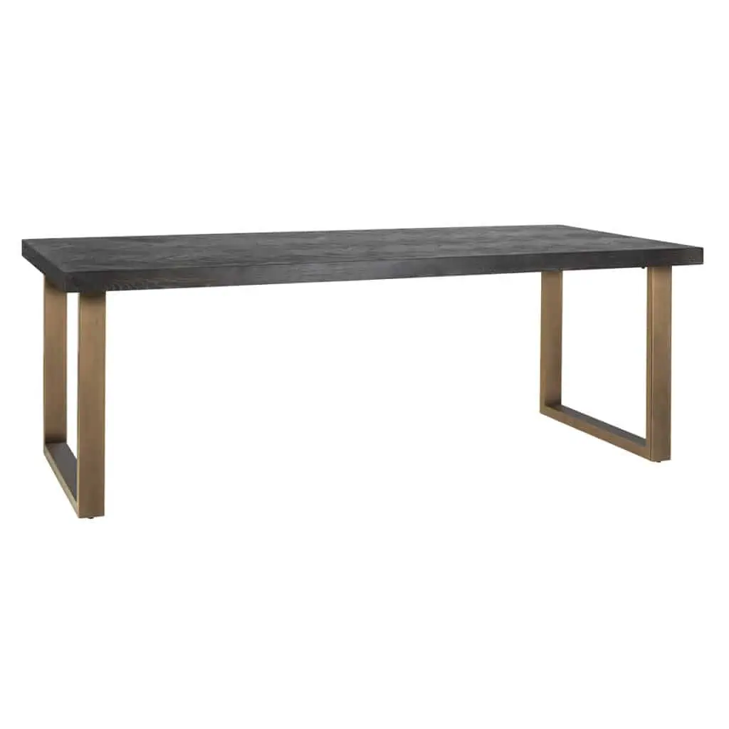 - Eettafel Blackbone Brass black rustic 220