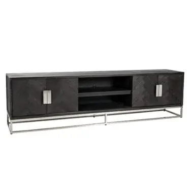 - TV-meubel Blackbone Silver black rustic 220