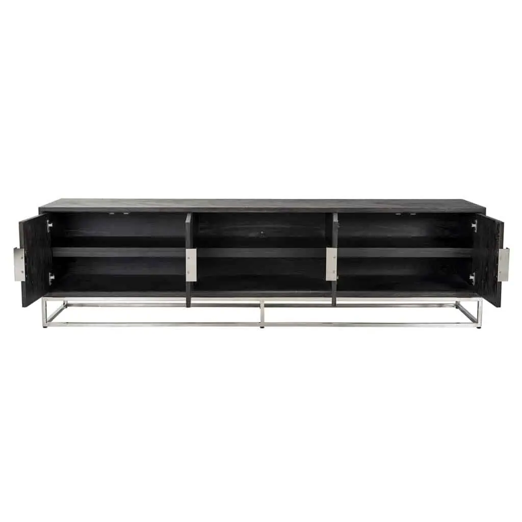 - TV-meubel Blackbone Silver black rustic 220