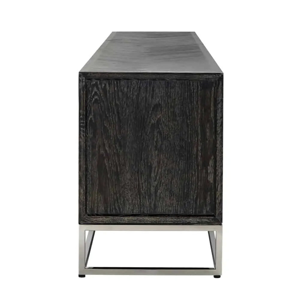 - TV-meubel Blackbone Silver black rustic 220