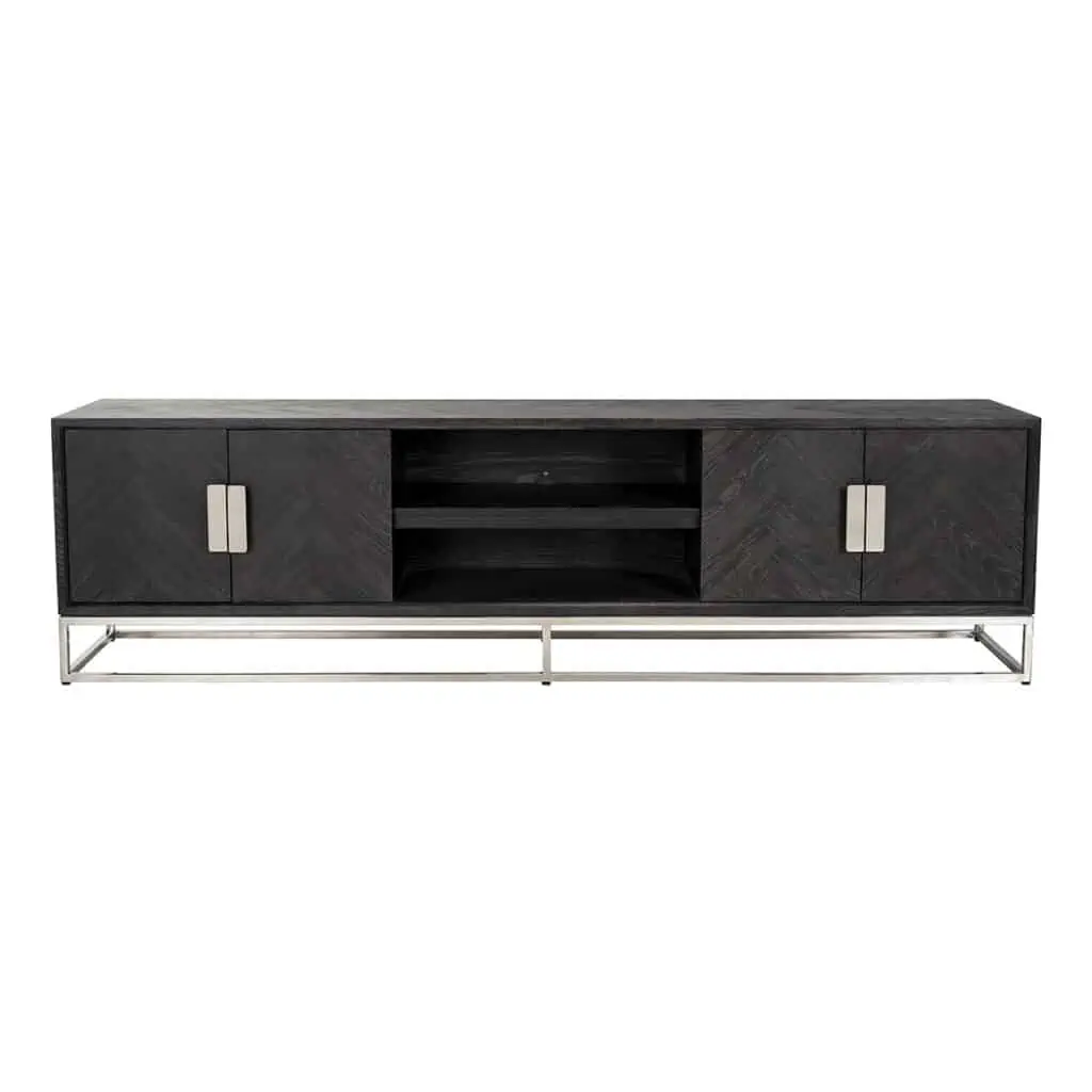 - TV-meubel Blackbone Silver black rustic 220