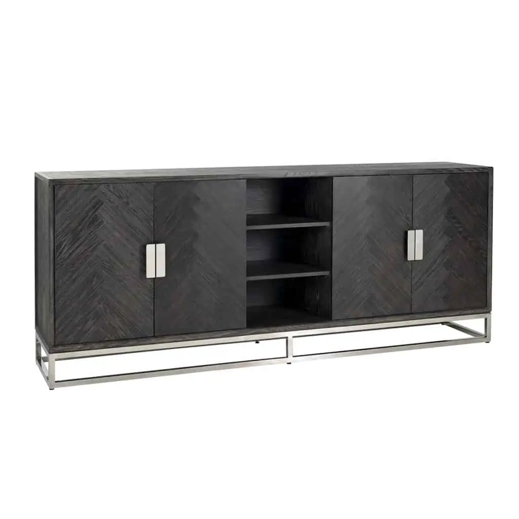 - Dressoir Blackbone Silver black rustic