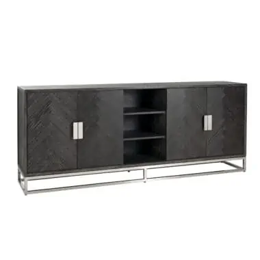 - Dressoir Blackbone Silver black rustic