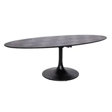 - Eettafel Blax black oval 250