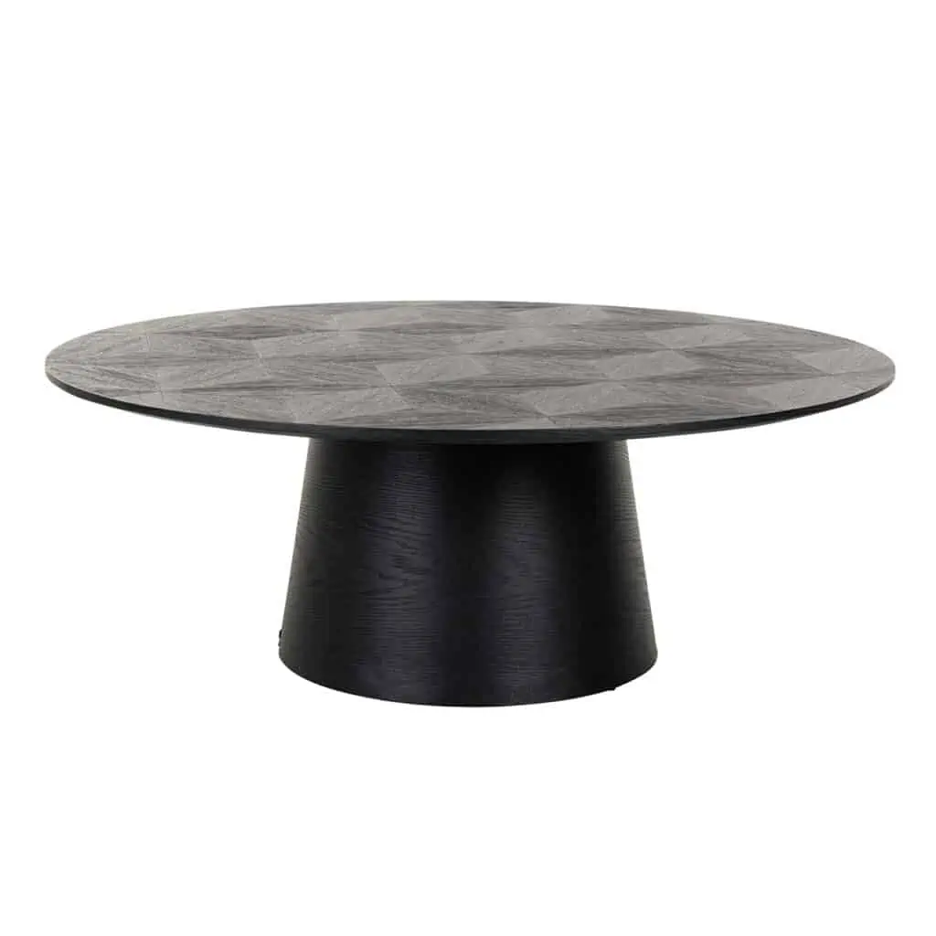 - Salontafel Blax black 110Ø