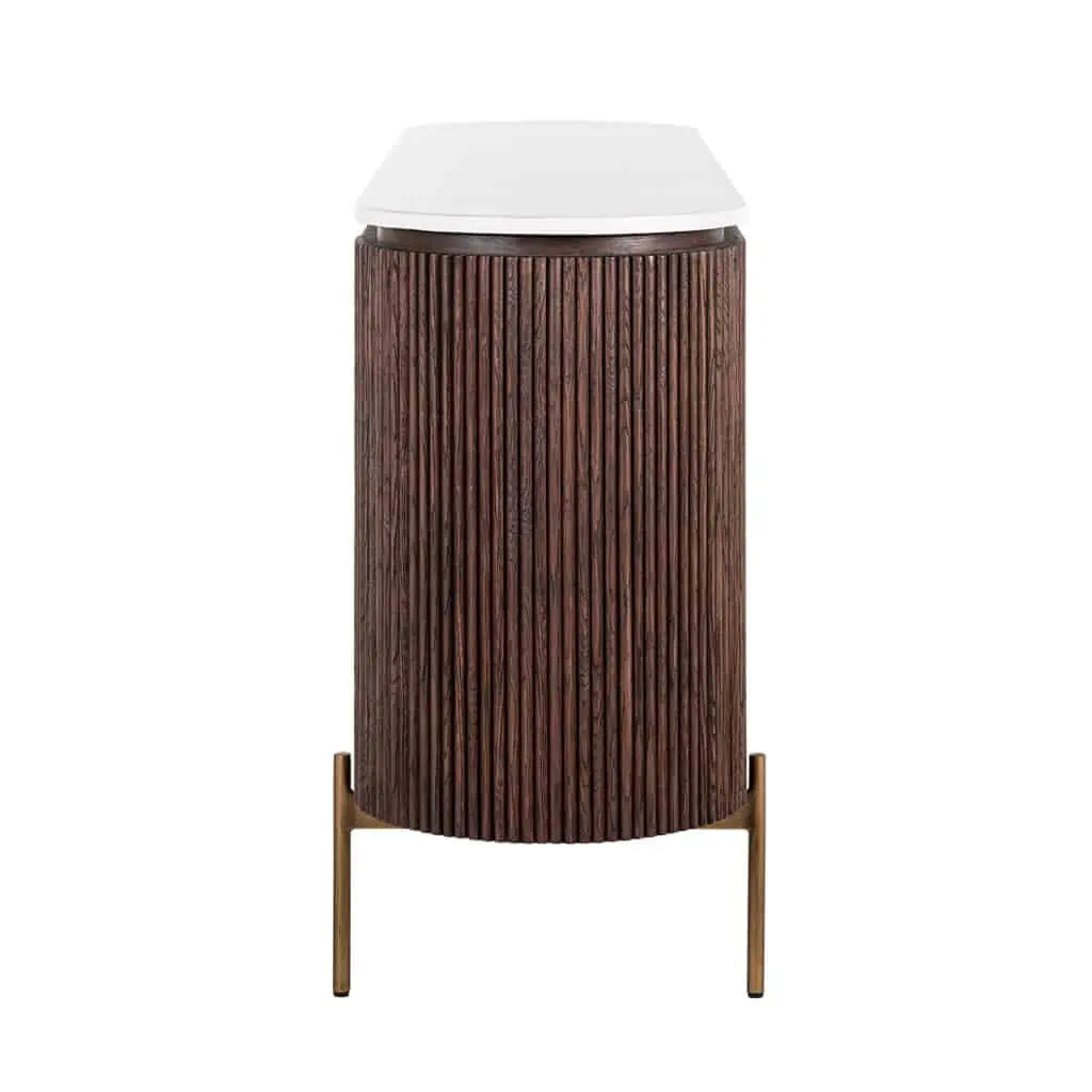 - Dressoir Barkley brushed gold