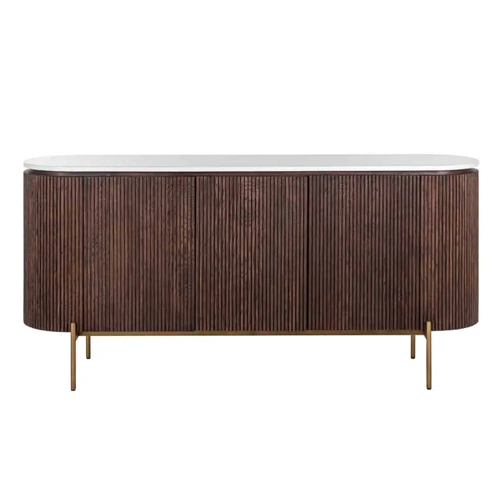 - Dressoir Barkley brushed gold