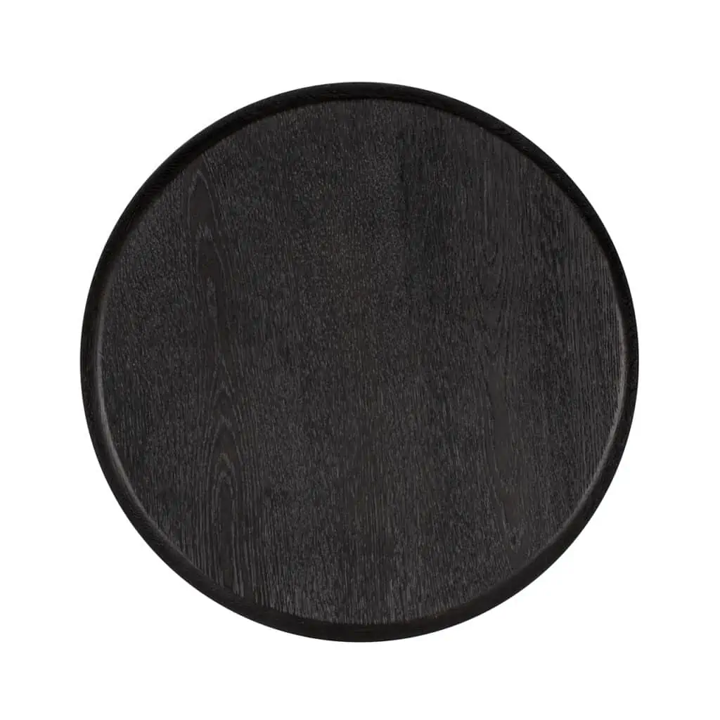 - Bijzettafel Macaron black rustic
