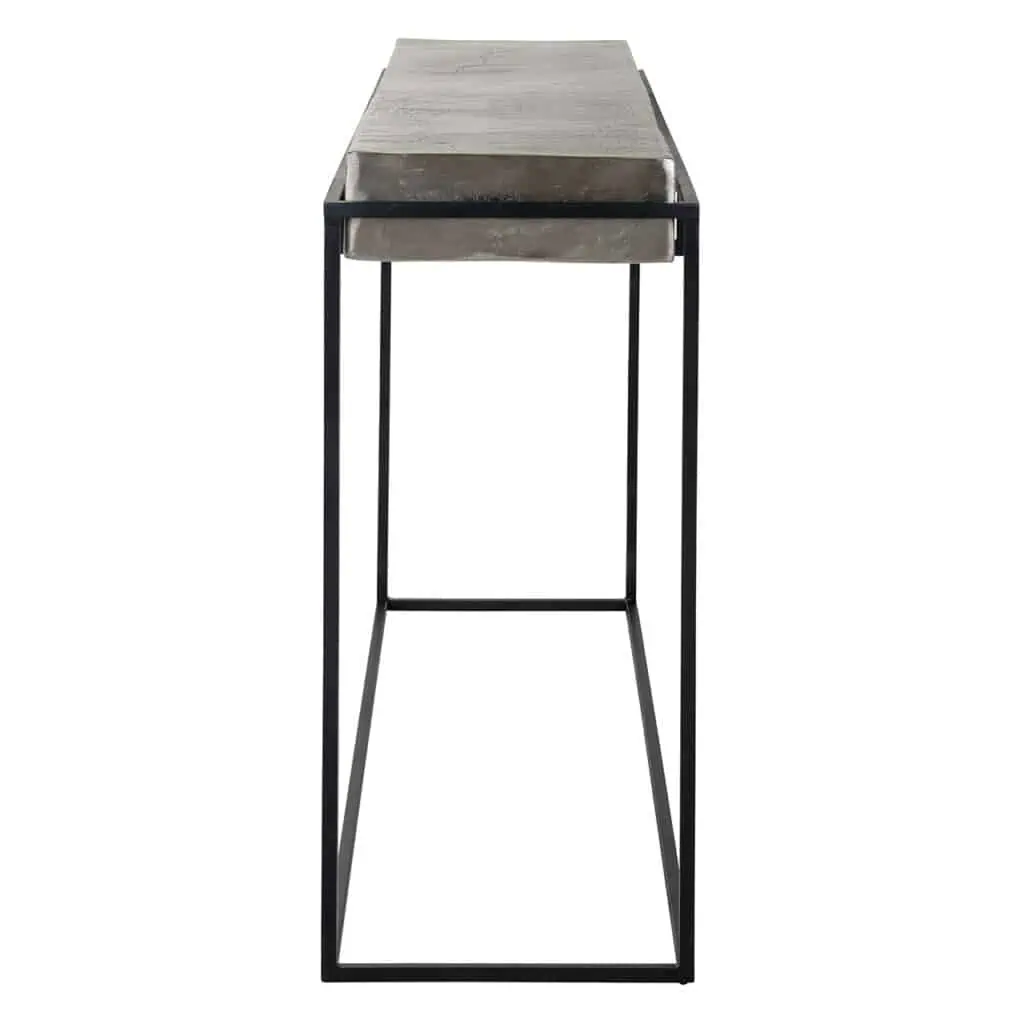 - Console Calloway champagne gold