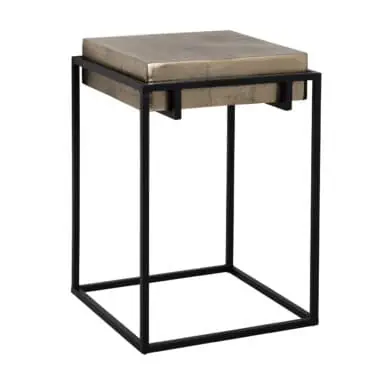 - Bijzettafel Calloway champagne gold