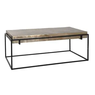 - Salontafel Calloway champagne gold