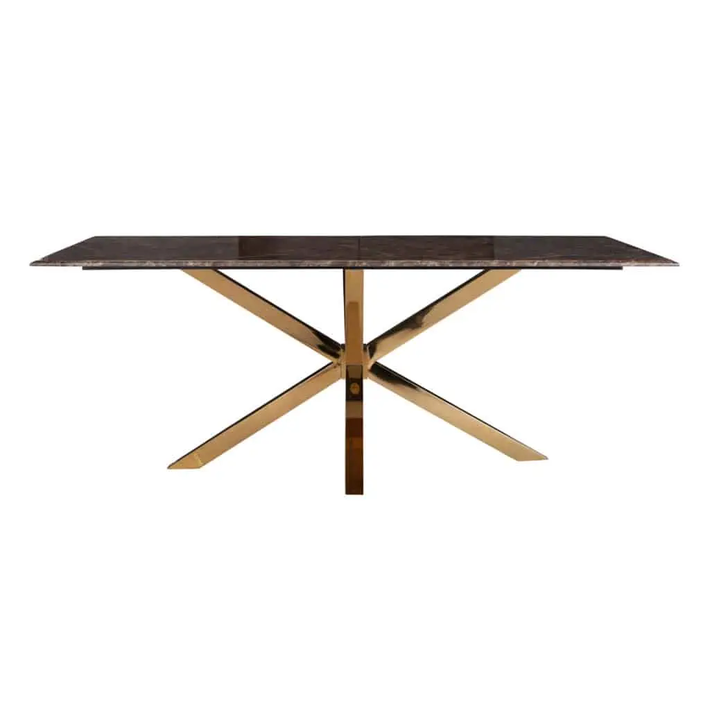 - Eettafel Conrad gold
