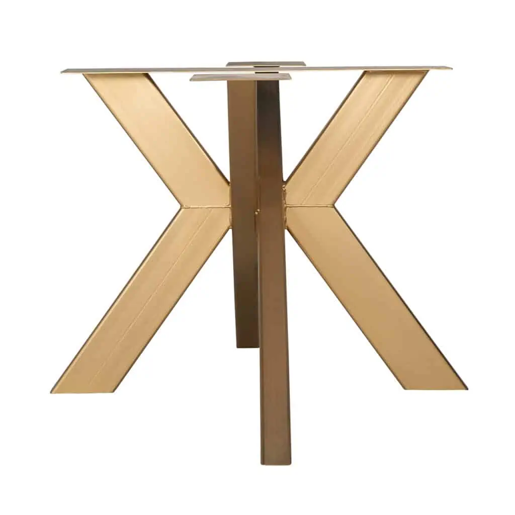 - Eettafel Spider gold base