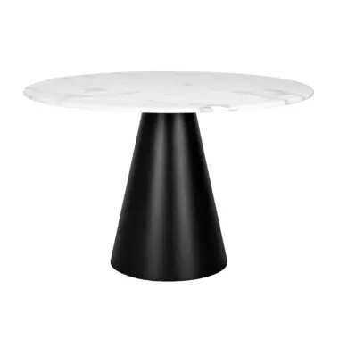 - Eettafel Degas white 120Ø