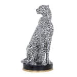 -AD-0025 - Deco object Cheetah (Black/white)