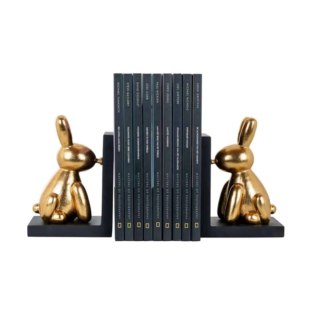 - Boekenstandaards Cony black/gold