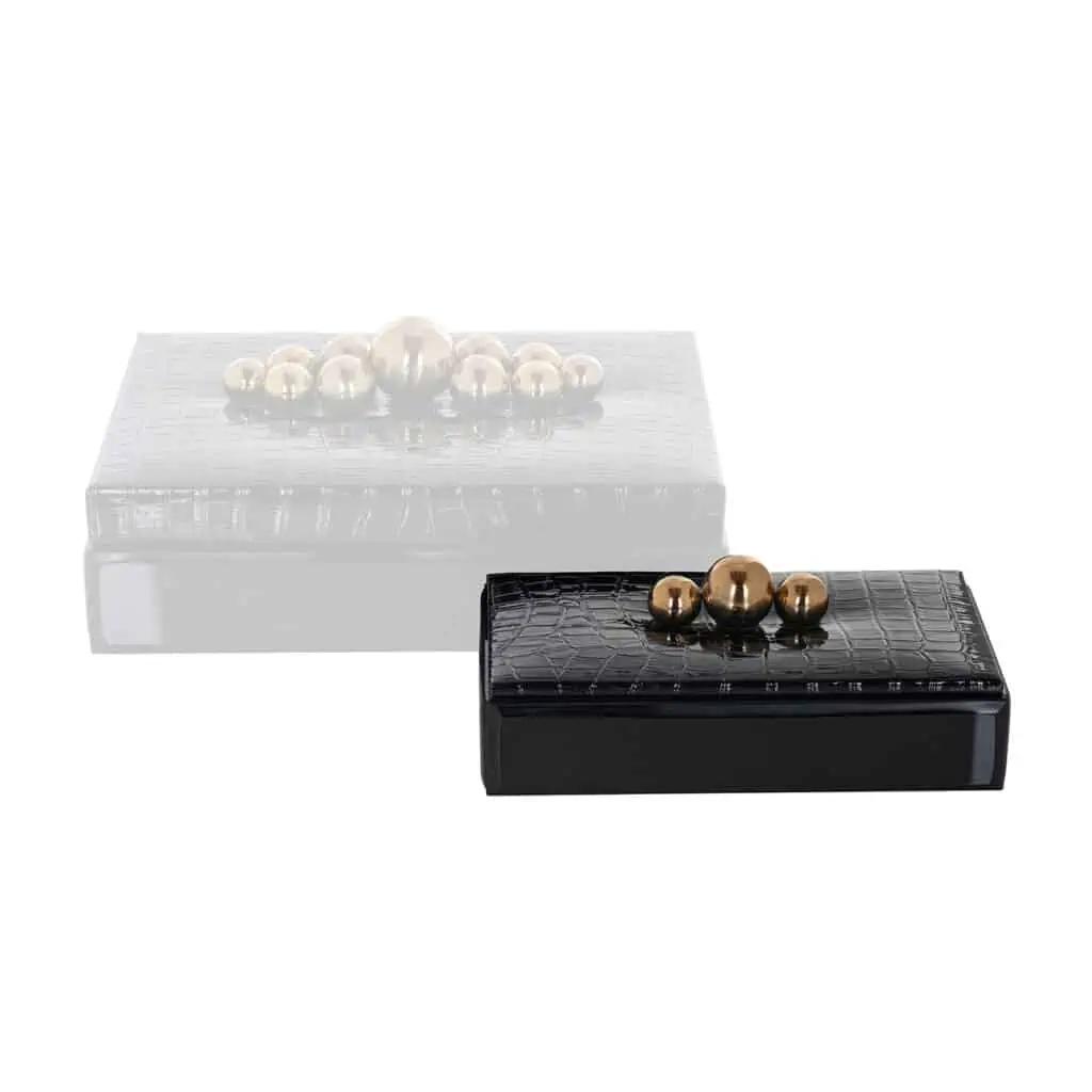- Opbergdoos Nina black small