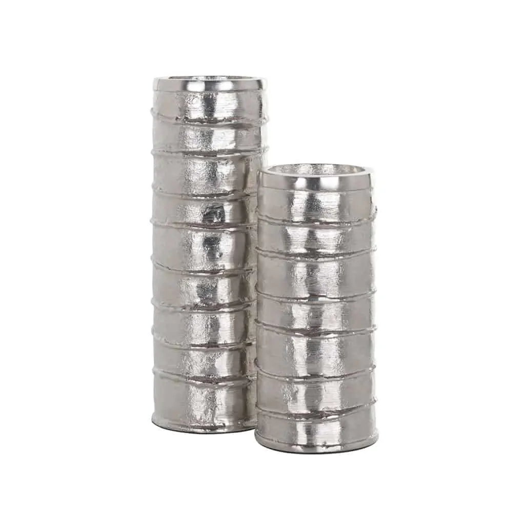 - Kandelaar Linde silver small