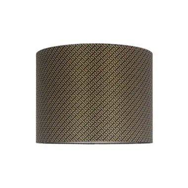 - Lampenkap Geo black 40Ø
