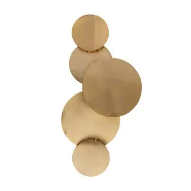 - Wandlamp Collin brushed gold