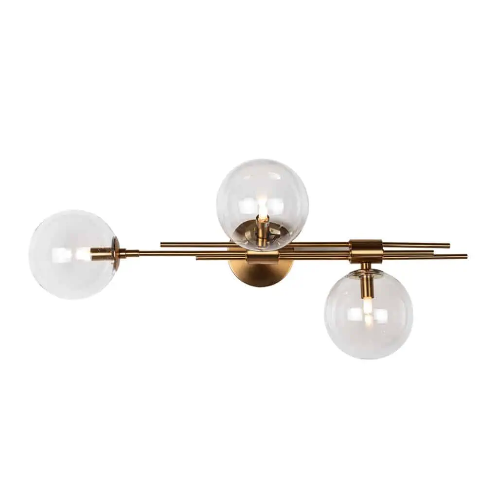 - Wandlamp Davine brushed gold
