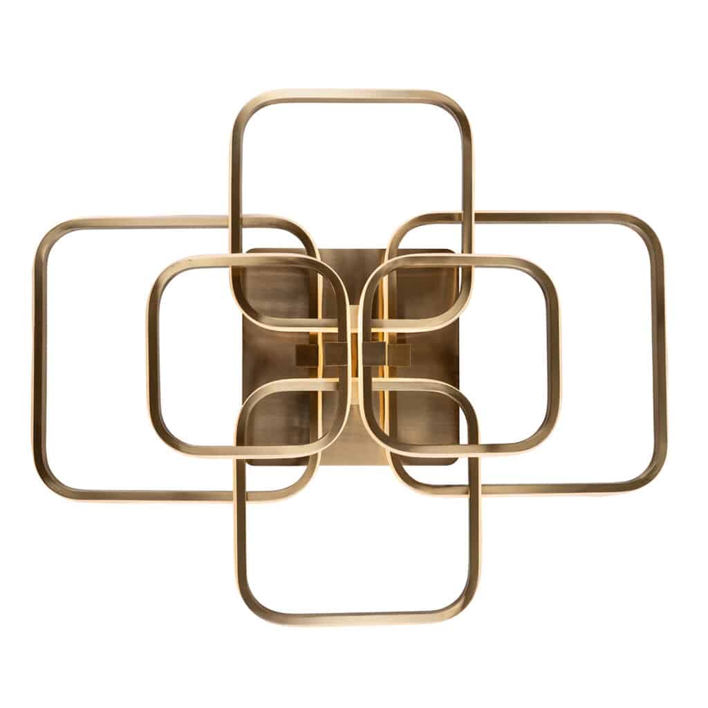 - Plafondlamp Cailey brushed gold