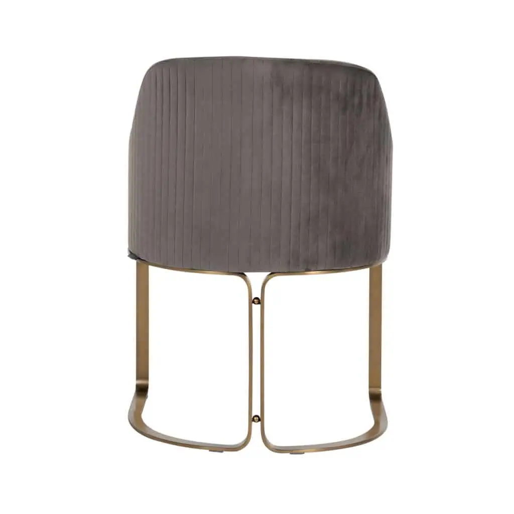 - Eetkamerstoel Hadley stone velvet